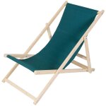 Mucola ? chaise longue de jardin en bois de pin pliable ? dossier r�glable 3 positions ? r�sistante aux ...