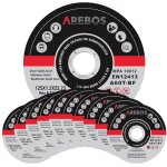 Canbolat vertriebs gmbh - arebos 200x 125 mm meule � tron�onner fer, m�tal, acier, inox, aluminium (125 ...