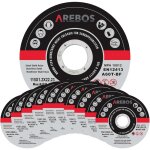 Canbolat vertriebs gmbh - arebos 50x 115 mm meule � tron�onner fer, m�tal, acier, inox, aluminium (115 ...