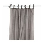 Candice - voilage xxl en coton beige 140x300 - beige