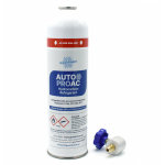 Canette rfrigrant greenfreeze autoproac 425grs, remplace le 12, r134a et le 1234yf , livr avec robinet ...