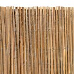 Estexo - canisse en bambou naturel 5 mtre / 150cm