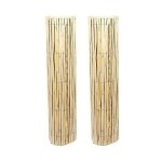 Suinga - canisse naturelle fendue pour jardin 1, 5 x 10 m. canisse en roseau nature pour l'occultation, ...