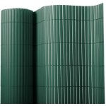 Canisse pvc brise vue, vert, 100 x 300 cm