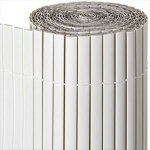 Canisse en pvc  double face avec brides pvc estero intimit visuelle pour le jardin, balcon ou terrasse ...