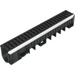 Nicoll - caniveau 1m grille fonte c250 profondeur 2 largeur 100 Nicoll - caniveau 1m grille fonte c250 profondeur 2 largeur 100