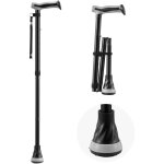 Mophorn - canne de marche pliable, hauteur rglable sur 8 niveaux, embout antidrapant, aide  la mobilit ...