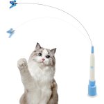 Canne � p�che pour chat - jouet �lectrique � mouvement - jouet pour chaton