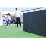 Cannisse osier artificiel 1, 5x3 m ? composants recycl�s ? acier galvanis� ? anti - uv et r�sistant � ...