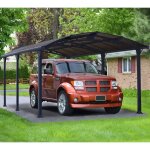 Palram - abri voiture aluminium - almicar 5000 - 18m² - canopia by Palram - abri voiture aluminium - almicar 5000 - 18m² - canopia by