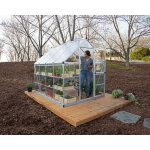 Palram - canopia serre de jardin hybrid argent