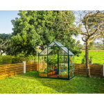 Palram ? serre de jardin en polycarbonate 2, 3 m� ? aluminium r�sistant � la rouille ? dimensions 126x185x208 ...