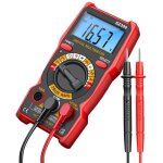 Capacim�tre, r�sistif, capacim�tre intelligent, multim�tre lcd 1999 points avec r�tro�clairage, mesure ...