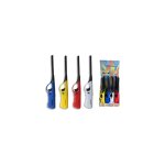 Capaldo - briquet a' gaz a' flamme oxford rechargeable avec tube rigide de couleurs assorties