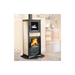 Capaldo - poele a' bois la nordica extraflame four rossella plus evo en fonte 10, 6 kw pour 260 m parchemin ...