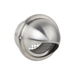 Banyo - capot d'aeration avec grille v2a a partir 350 m� / h protect. oiseau raccord diam 200mm diam ...