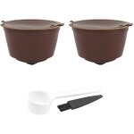 Capsules de caf pour machine  caf dolce rutilisable