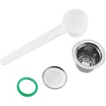 Capsule de caf�, rechargeable, s�re, facile � ranger, �cologique, lavable, durable, pour machine nespresso, ...