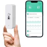 Capt hygrom�tre thermom�tre wifi, monit de temp�rature et d'humidit� sans fil pour la maison, surveillance ...