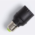 Ledkia - dtecteur sonore pour ampoules e27 noir