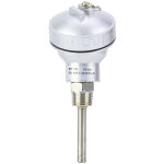 Capteur de temp�rature pt100 haute pr�cision - sonde avec t�te � bornes et filetage npt 1 / 2  (longueur ...