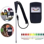 Capteur de testeur de ph du sol de type pointeur avec sonde d�tachable, kit d'outils de test d'acidit� ...