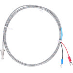 Capteur de thermocouple wrnt?02, vis filet�e m8, fil rouge et noir, sonde de temp�rature de type k