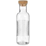 Carafe en verre avec bouchon en li�ge, 1070 ml
