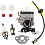Carburateur avec bougie dallumage filtre � essence kit de tuyau dessence pour al - ko alko bc260 b, bc410, ...