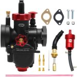 Carburateur de comp�tition pe22 mm avec filtre et kit de starter, compatible avec les moteurs de moto ...