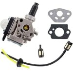 Carburateur pour d�broussailleuse moteur kawasaki th43 th48 tondeuse � gazon avec universel filtre � ...
