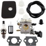 Vurahome - carburateur avec filtre � air kit bougie dallumage pour stihl bg86 sh56 sh56c sh86 sh86c bg86ce ...