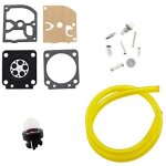 Vurahome - carburateur membrane joint r�paration kit tuyau pompe damorcage pour homelite 45cc zama c1m ...