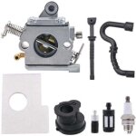 Vurahome - carburateur ms170 pour stihl ms170 ms180 tron�onneuse avec filtre � air, xu, bouchon de r�servoir, ...