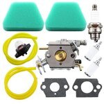 Vurahome - carburateur pour poulan et poulan pro 2250 2450 2550 2550le 260pro pp220 pp221 pp230 pp260 ...