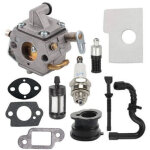 Carburateur pour stihl 017 018 ms170 ms180 tron�onneuse, adefol carburateur avec bougie pi�ces de rechange ...
