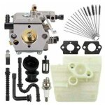 Carburateur pour tron�onneuse stihl 024 026 ms240 ms260 avec filtre � air, remplace wt - 194 ortviai