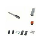 Kit complet vrin vis sans fin blegos, portail 2 battants, 24v, avec encodeur et batterie cardin