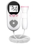 Cardiofr�quencem�tre f?tal doppler pour b�b� (pour femmes enceintes) - 50 - 230 battements par minute, ...