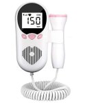 Cardiofr�quencem�tre f?tal doppler pour b�b� (pour femmes enceintes) - 50 - 230 battements par minute, ...