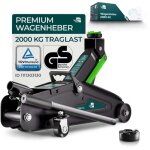 Cargova cric rouleur hydraulique 2t, certifi� t�v, hauteur de levage 130?330 mm, adapt� aux voitures ...