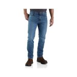 Carhartt - pantalon straight tapered bleu clair - 46 - jambes standards