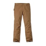 Carhartt - pantalon de travail stretch coton duck marron 40