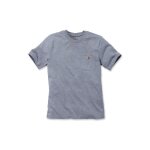 Tee - shirt carhartt poche poitrine - taille xxl - gris chin� - s1103296034xxl
