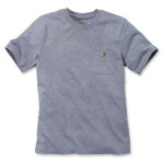 T - shirt poche manches courtes homme carhartt 103296 - gris clair - xl T - shirt poche manches courtes homme carhartt 103296 - gris clair - xl