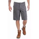 Carhartt - short de travail rigby rugged cargo 103542 - gris clair - 44