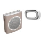 Kit carillon beige soft touch 200 m sans fil flash led extel dibi flash soft brown 081739 Kit carillon beige soft touch 200 m sans fil flash led extel dibi flash soft brown 081739