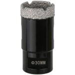 Carotteuse diamant�e s�che de 30 mm, raccord filet� m14, scie cloche soud�e sous vide pour ma�onnerie, ...