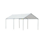 Carport auvent pour voiture cover blanc