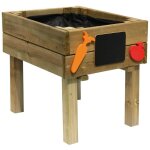 Forest style - carre potager en bois trait marguerite